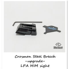 LPA Mim Rear Sight for the Crosman Steel Breech